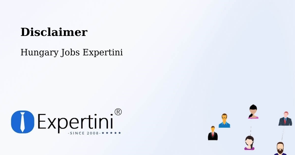 Disclaimer – Lábatlan - Hungary Jobs Expertini